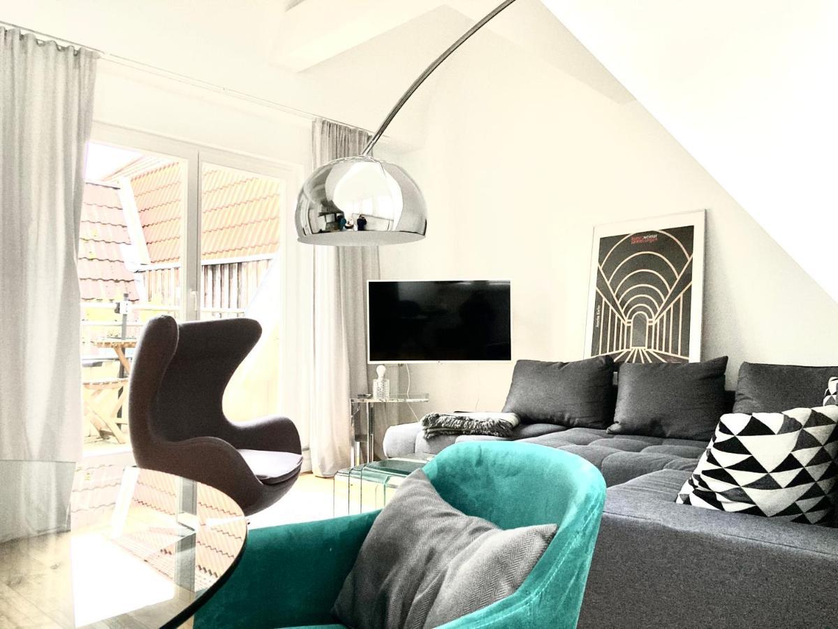 Das Stader Loft Mit Sonnenbalkon Luaran gambar